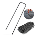 u type nail with hooked 4-14mm fence staples hot dipped electro galvanized u shaped nails